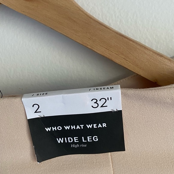 ✨SOLD✨ Who what wear| blushes pink wide leg work pants - Picture 4 of 6